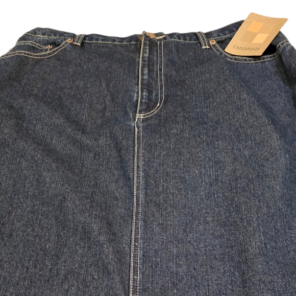 NWT Vintage Long Jeans Skirt. Size 8-10/ Size tag says 14 - Picture 3 of 8